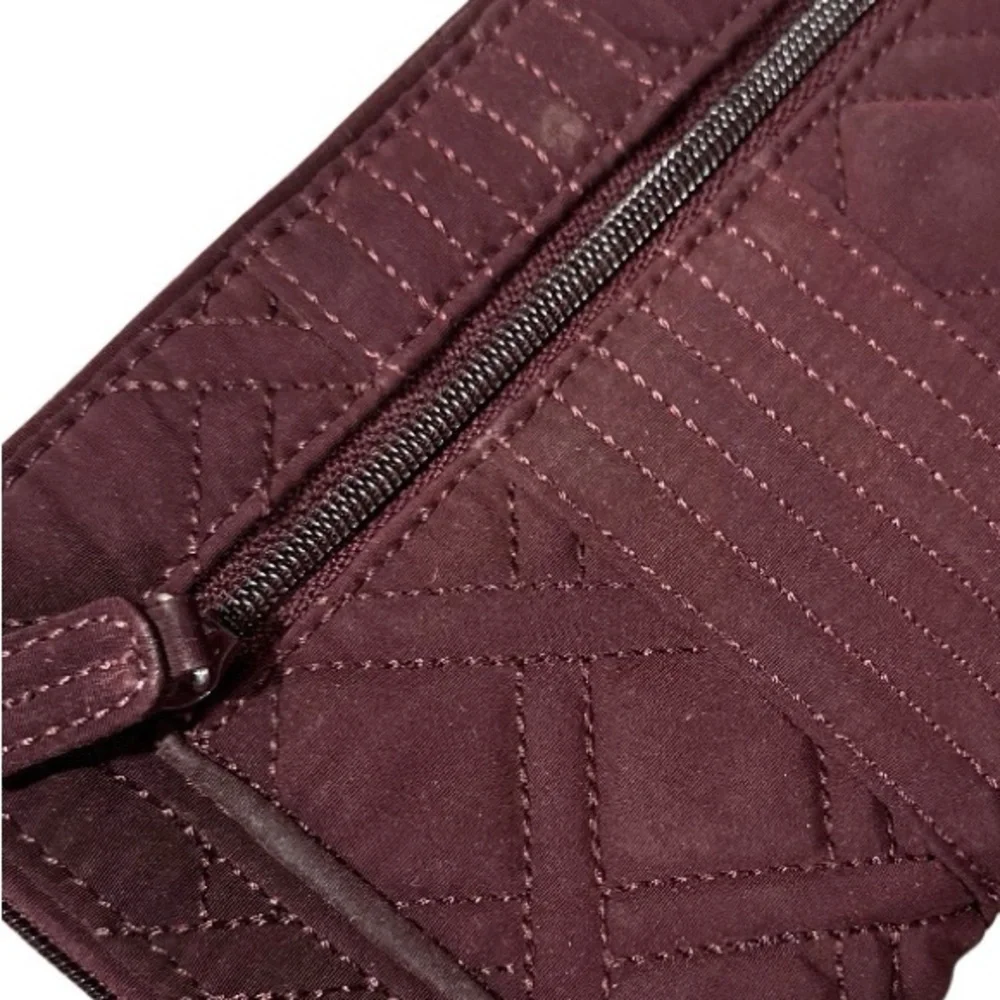 FREE* Vera Bradley Ultimate Trifold Accordion Wallet Rehabbed Floral Accents GUC - Picture 17 of 17